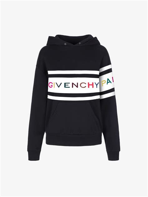 givenchy paris 4g embroidered sweatshirt|Givenchy Paris sleeveless hoodie.